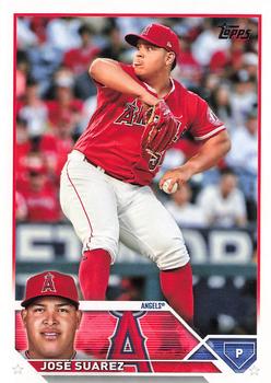 #609 Jose Suarez - Los Angeles Angels - 2023 Topps Baseball