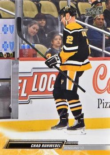 #609b Chad Ruhwedel - Pittsburgh Penguins - 2022-23 Upper Deck Hockey