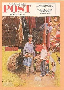 #60 Home Plate - 1993 Comic Images Norman Rockwell Saturday Evening Post