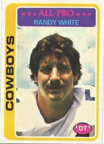 #60 Randy White - Dallas Cowboys - 1978 Topps Football