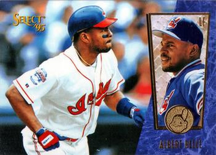 #60 Albert Belle - Cleveland Indians - 1995 Select Baseball