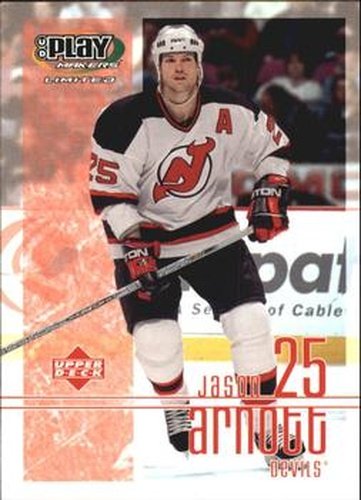 #60 Jason Arnott - New Jersey Devils - 2001-02 Upper Deck Playmakers Hockey