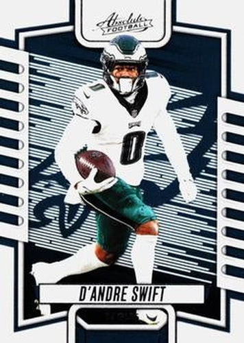 #60 D'Andre Swift - Philadelphia Eagles - 2023 Panini Absolute Football