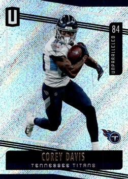 #60 Corey Davis - Tennessee Titans - 2019 Panini Unparalleled Football