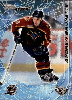 #60 Andrew Brunette - Atlanta Thrashers - 2000-01 Topps Stars Hockey