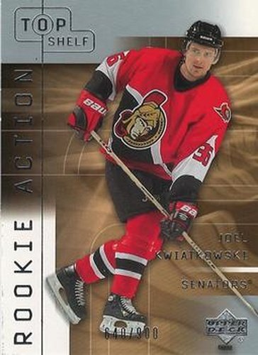 #60a Joel Kwiatkowski - Ottawa Senators - 2001-02 Upper Deck Top Shelf Hockey