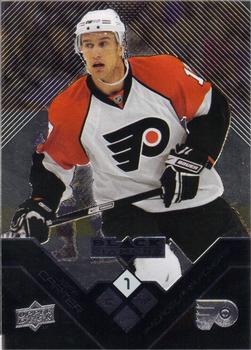 #60 Jeff Carter - Philadelphia Flyers - 2008-09 Upper Deck Black Diamond Hockey
