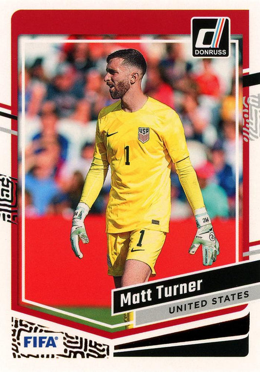 #60 Matt Turner - USA - 2023-24 Donruss Soccer