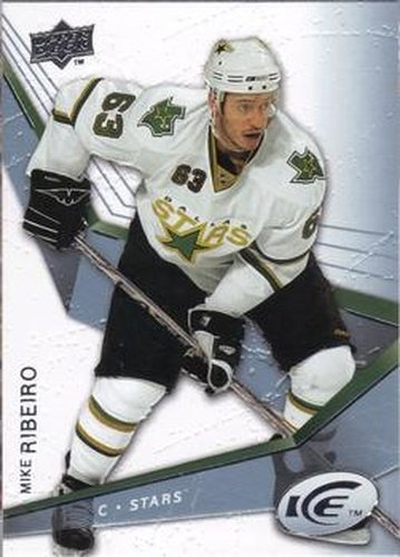 #60 Mike Ribeiro - Dallas Stars - 2008-09 Upper Deck Ice Hockey