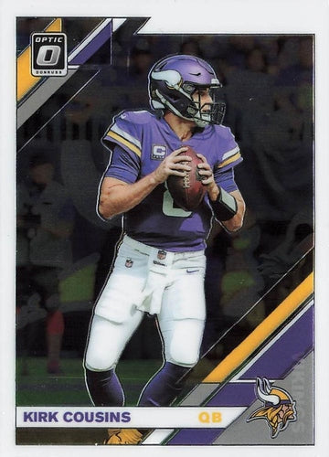 #60 Kirk Cousins - Minnesota Vikings - 2019 Donruss Optic Football