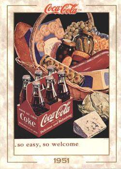 #60 So Easy, So Welcome - 1993 Collect-A-Card Coca-Cola Collection Series 1