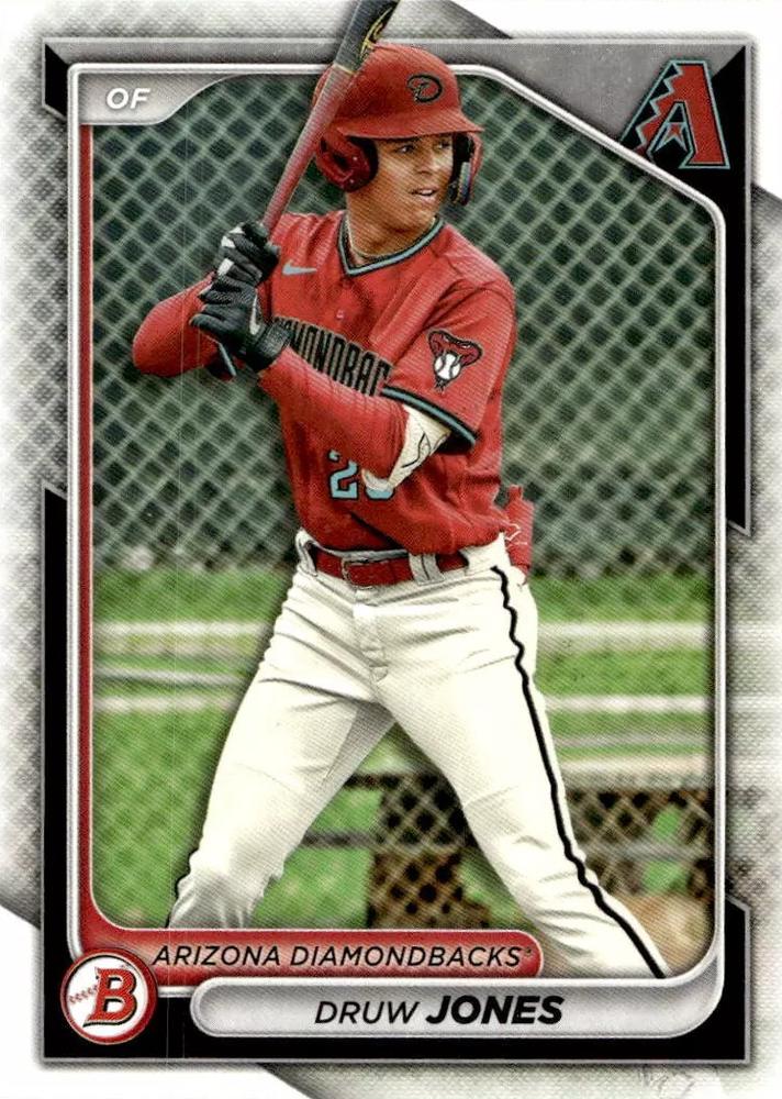 #BP-60 Druw Jones - Arizona Diamondbacks - 2024 Bowman - Prospects Baseball