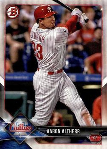#60 Aaron Altherr - Philadelphia Phillies - 2018 Bowman Baseball