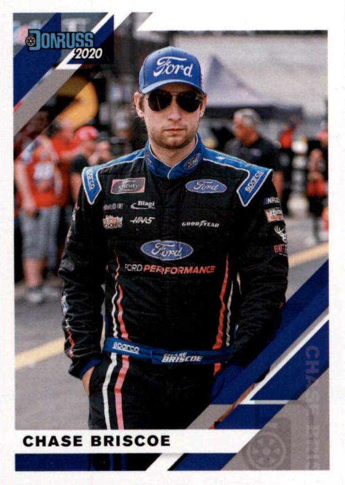 #60 Chase Briscoe - Stewart-Haas Racing with Biagi DenBeste - 2020 Donruss Racing