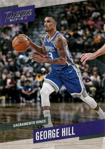 #60 George Hill - Sacramento Kings - 2017-18 Panini Prestige Basketball
