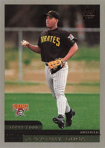 #T60 Jovanny Sosa - Pittsburgh Pirates - 2000 Topps Traded & Rookies Baseball