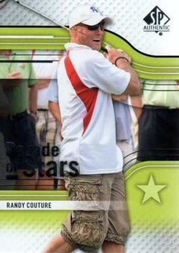 #60 Randy Couture - 2012 SP Authentic Golf