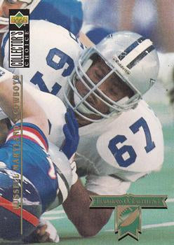 #60 Russell Maryland - Dallas Cowboys - 1994 Collector's Choice Football