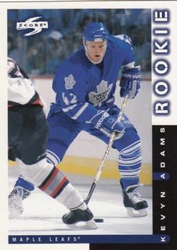 #60 Kevyn Adams - Toronto Maple Leafs - 1997-98 Score Hockey