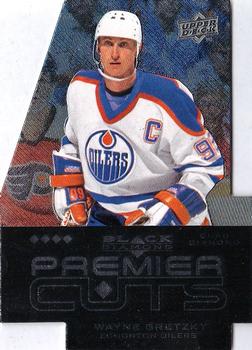 #PDC60 Wayne Gretzky - Edmonton Oilers - 2008-09 Upper Deck Black Diamond - Premier Die Cut Hockey
