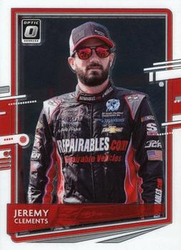 #60 Jeremy Clements - Jeremy Clements Racing - 2021 Donruss - Optic Racing