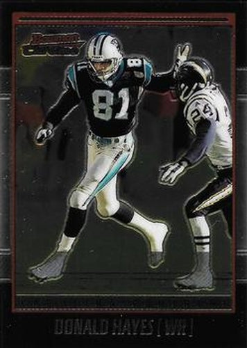 #60 Donald Hayes - Carolina Panthers - 2001 Bowman Chrome Football