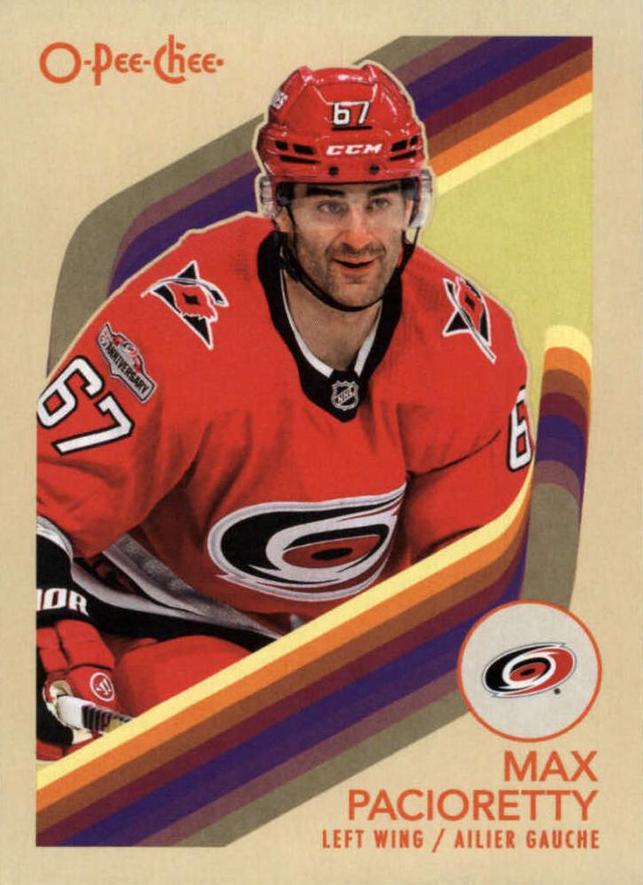 #60 Max Pacioretty - Carolina Hurricanes - 2023-24 O-Pee-Chee - Retro Hockey