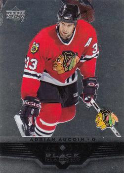 #60 Adrian Aucoin - Chicago Blackhawks - 2005-06 Upper Deck Black Diamond Hockey