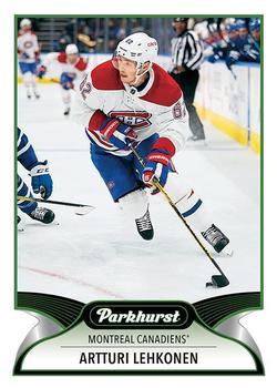 #60 Artturi Lehkonen - Montreal Canadiens - 2021-22 Parkhurst Hockey