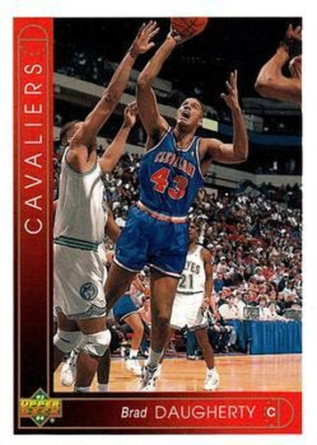 #60 Brad Daugherty - Cleveland Cavaliers - 1993-94 Upper Deck Basketball