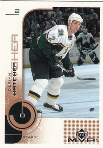 #60 Derian Hatcher - Dallas Stars - 2002-03 Upper Deck MVP Hockey