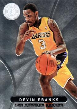 #60 Devin Ebanks - Los Angeles Lakers - 2012-13 Panini Totally Certified Basketball