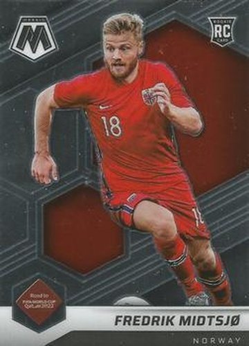 #60 Fredrik Midtsjo - Norway - 2021-22 Panini Mosaic Road to FIFA World Cup Soccer