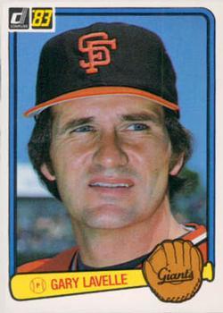 #60 Gary Lavelle - San Francisco Giants - 1983 Donruss Baseball