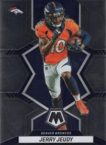 #60 Jerry Jeudy - Denver Broncos - 2022 Panini Mosaic Football