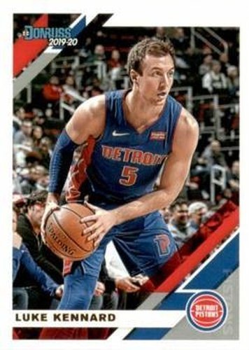 #60 Luke Kennard - Detroit Pistons - 2019-20 Donruss Basketball