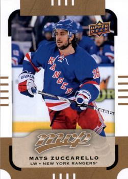 #60 Mats Zuccarello - New York Rangers - 2015-16 Upper Deck MVP Hockey