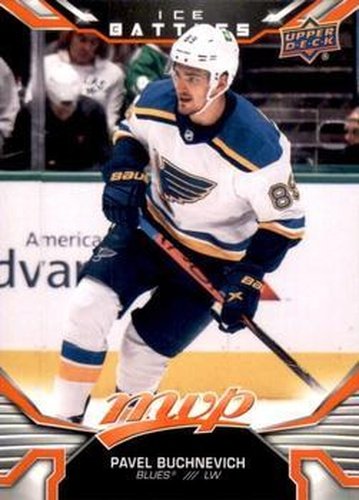 #60 Pavel Buchnevich - St. Louis Blues - 2022-23 Upper Deck MVP - Ice Battles Hockey