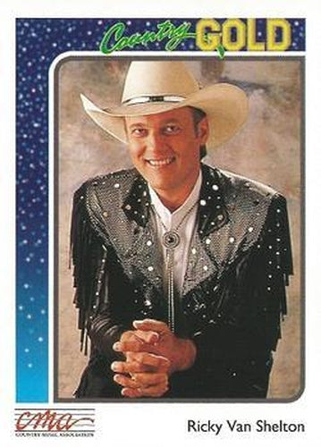 #60 Ricky Van Shelton - 1992 Sterling Country Gold