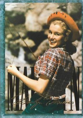 #60 This shot is from Marilyn's 1946 stint with - 1993 Sports Time Marilyn Monroe