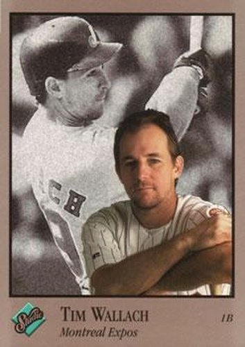 #60 Tim Wallach - Montreal Expos - 1992 Studio Baseball
