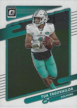 #60 Tua Tagovailoa - Miami Dolphins - 2021 Donruss Optic Football