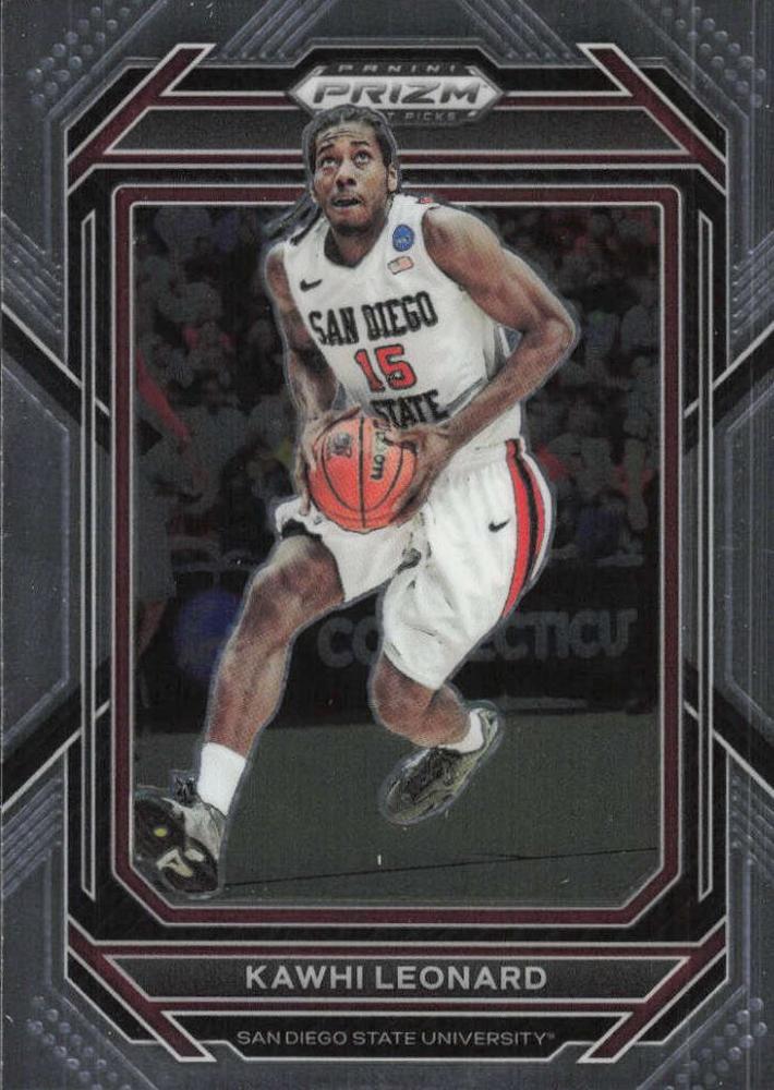 #60 Kawhi Leonard - San Diego State Aztecs - 2023 Panini Prizm Draft Picks Basketball