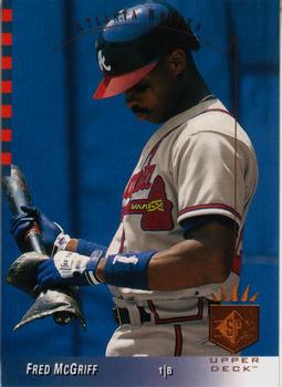 #60 Fred McGriff - Atlanta Braves - 1993 SP Baseball