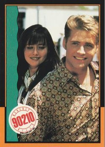 #60 Trivia Question #25 QQ - 1991 Topps Beverly Hills 90210