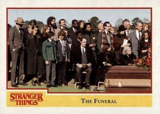 #60 The Funeral - 2018 Topps Stranger Things