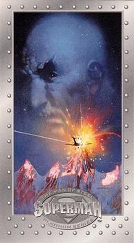 #60 The Death of Luthor? - 1994 SkyBox Superman Man of Steel Platinum Series