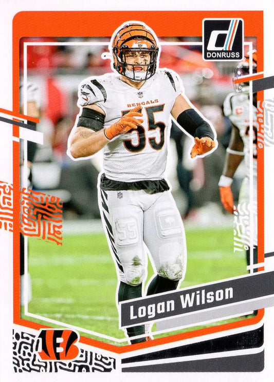 #60 Logan Wilson - Cincinnati Bengals - 2023 Donruss Football