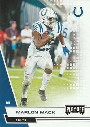 #60 Marlon Mack - Indianapolis Colts - 2020 Panini Playoff Football