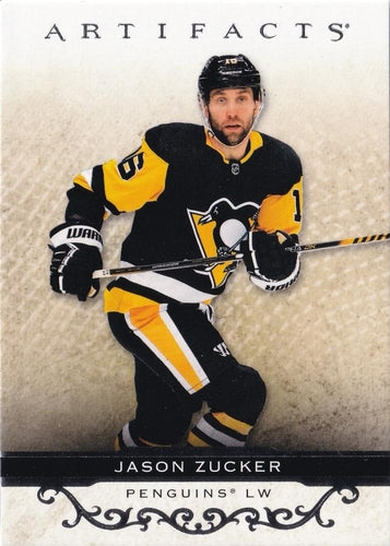 #60 Jason Zucker - Pittsburgh Penguins - 2021-22 Upper Deck Artifacts Hockey